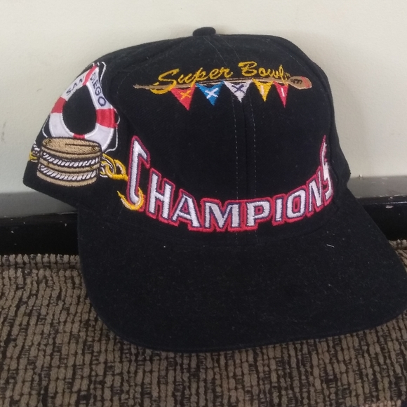 VINTAGE 1998 SUPER BOWL 32 SNAPBACK HAT - Picture 1 of 7
